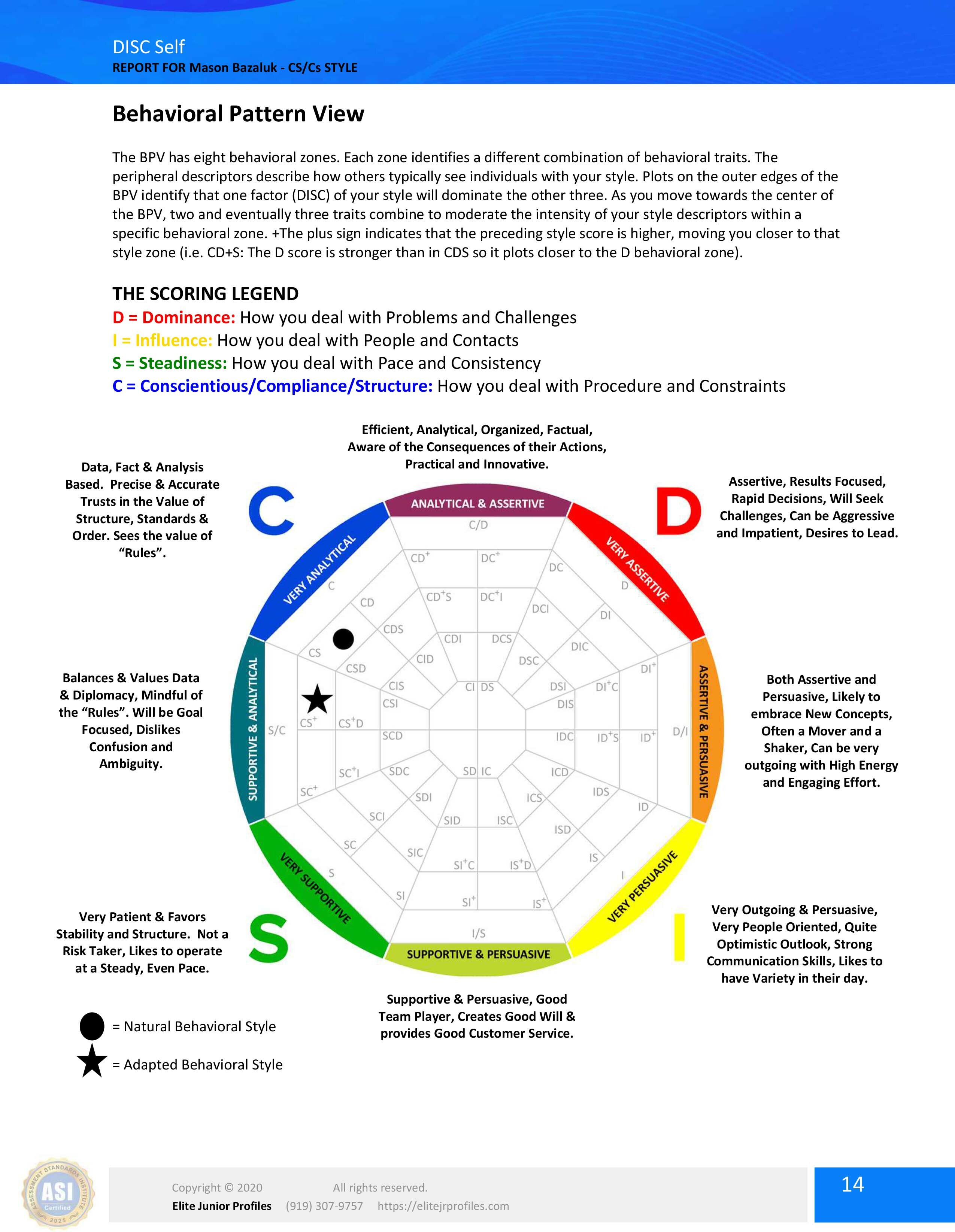 DISC Graph