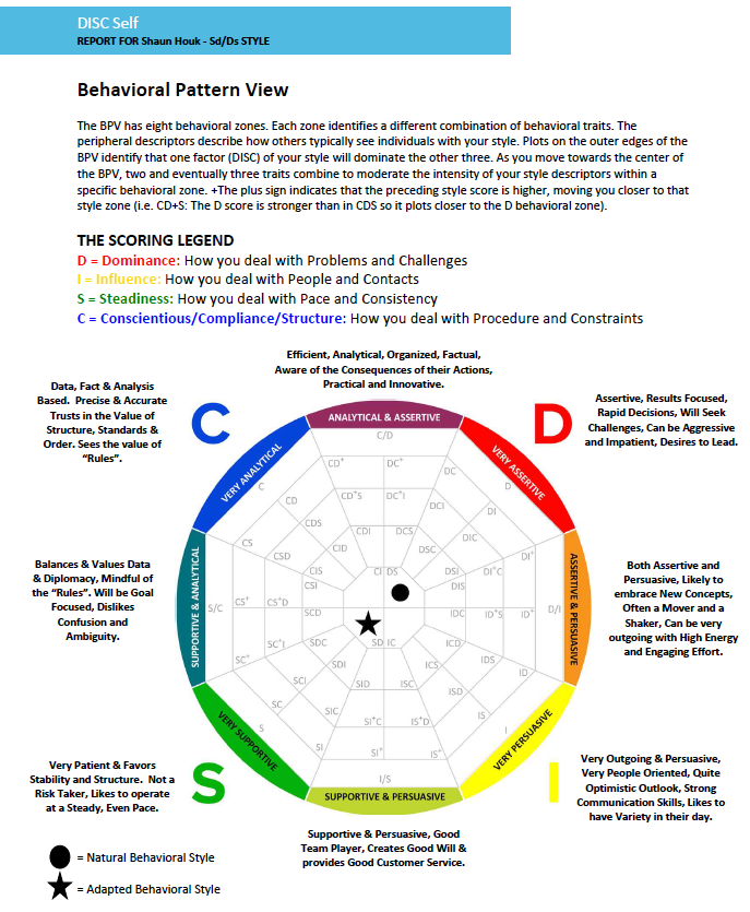 DISC Graph