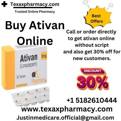 Buy Ativan Online with Overnight Delivery available