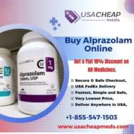 Buy Alprazolam Online 24/7 Easily Delivery At Home